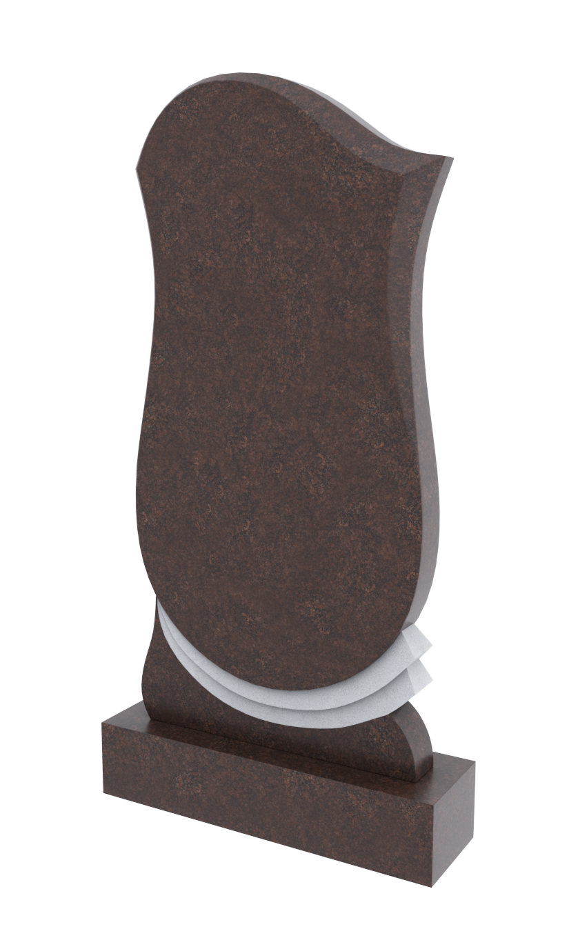 Памятник из коричневого гранита 1150