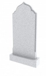 Серый гранитный памятник 1197