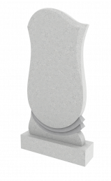 Памятник из белого гранита 1150